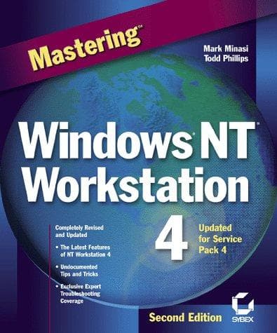 Tapa de Mastering Windows NT Workstation 4