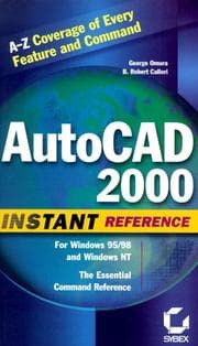 Tapa de AutoCAD 2000 instant reference