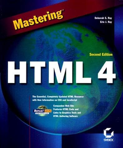 Tapa de Mastering HTML 4