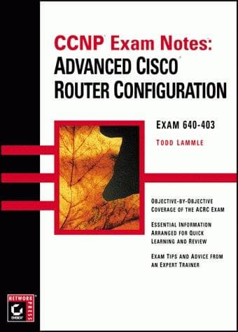 Tapa de CCNP Exam Notes
