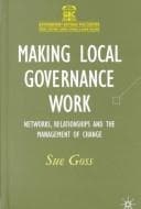 Tapa de Making local governance work