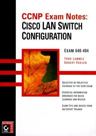 Tapa de CCNP Exam Notes