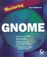 Tapa de Mastering Gnome