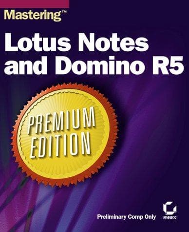 Tapa de Mastering Lotus Notes and Domino R5