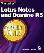Tapa de Mastering Lotus Notes and Domino R5