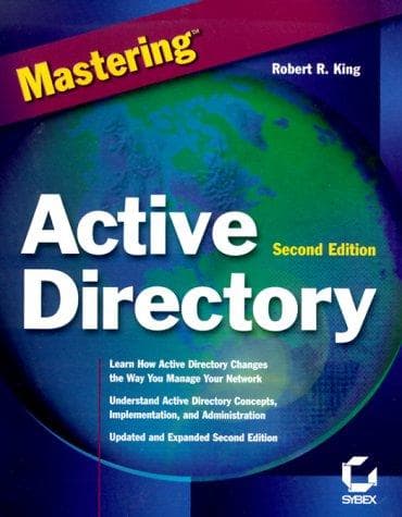 Tapa de Mastering Active Directory (Mastering)