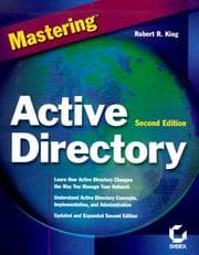 Tapa de Mastering Active Directory (Mastering)