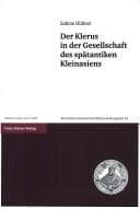 Tapa de Der Klerus in der Gesellschaft des sp atantiken Kleinasiens
