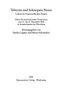 Tapa de Tebtynis und Soknopaiu Nesos: Leben im r omerzeitlichen Fajum. Symposion vom 11. bis 13. Dezember 2003 in Sommerhausen