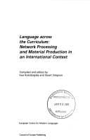 Tapa de Language across the curriculum
