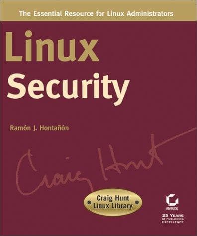 Tapa de Linux Security (Craig Hunt Linux Library)