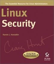 Tapa de Linux Security (Craig Hunt Linux Library)