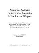Tapa de Autour des Solitudes =