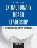 Tapa de Extraordinary board leadership