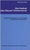 Tapa de Die Vielfalt des Neuen Testaments