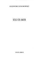 Tapa de Solo de amor