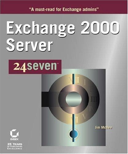 Tapa de Exchange Server 2000 24seven