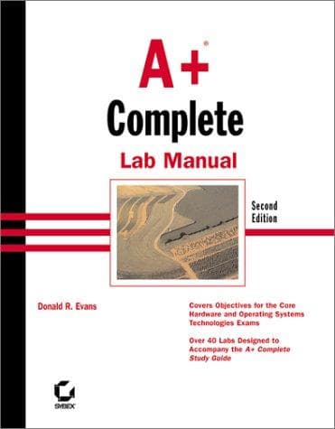 Tapa de A+ complete lab manual