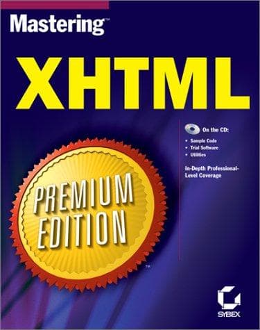 Tapa de Mastering XHTML
