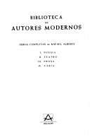 Tapa de Poesia (1924-1967)
