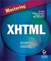 Tapa de Mastering XHTML