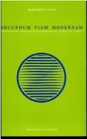 Tapa de Secundum viam modernam: ontologischer Nominalismus bei Bartholom aus Arnoldi von Usingen