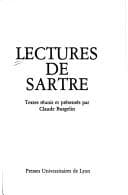 Tapa de Lectures de Sartre
