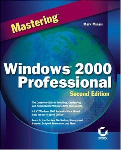 Tapa de Mastering Windows 2000 Professional