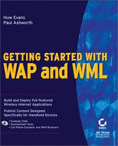 Tapa de Getting started with WAP and WML