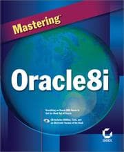 Tapa de Mastering Oracle8i