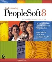 Tapa de Understanding Peoplesoft 8