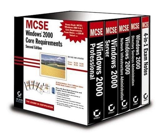 Tapa de MCSE : Windows 2000 Core Requirements