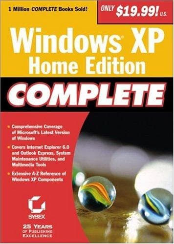 Tapa de Windows XP Home Edition Complete