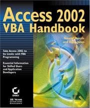 Tapa de Access 2000 VBA handbook