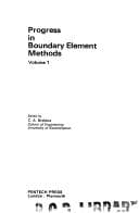 Tapa de Progress in boundary element methods