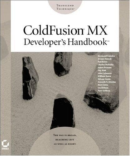 Tapa de ColdFusion MX developer's handbook