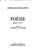 Tapa de Poésie
