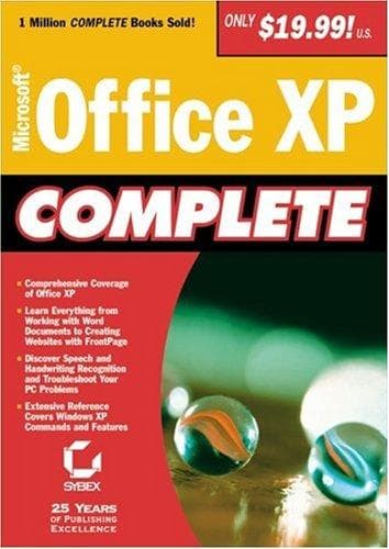 Tapa de Microsoft Office XP complete