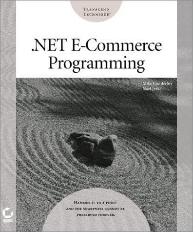 Tapa de .Net e-commerce programming