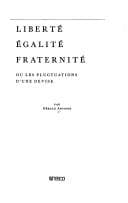 Tapa de Liberté, égalité, fraternité, ou, Les fluctuations d'une devise