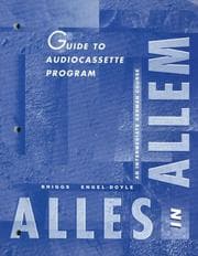 Tapa de Guide to Audio Cassette Program : Alles in Allem