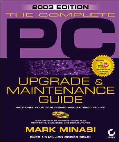 Tapa de The complete PC upgrade and maintenance guide