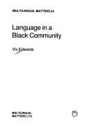 Tapa de Language in a Black community