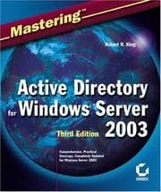 Tapa de Mastering Active Directory for Windows Server 2003