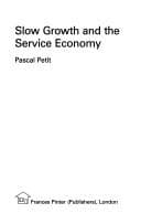 Tapa de Slow growth and the service economy