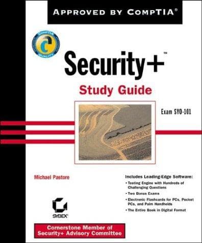 Tapa de Security+ Study Guide