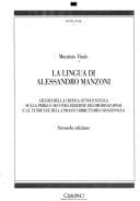 Tapa de La lingua di Alessandro Manzoni