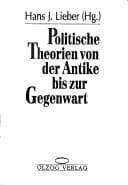 Tapa de Politische Theorien von der Antike bis zur Gegenwart