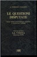 Tapa de Quaestiones disputatae