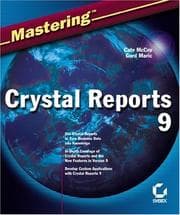 Tapa de Mastering Crystal Reports 9